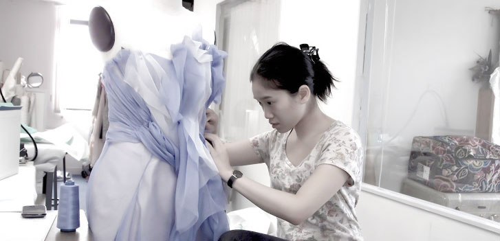 Hong Kong Tailor Made Wedding Dress
